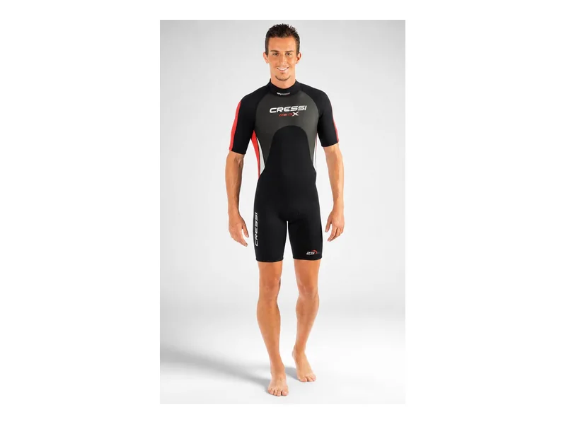 Short Cressi wetsuit available in multiple sizes for BPDC guests